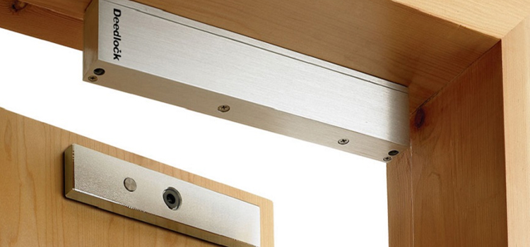 Magnetic lock installation Bostonia